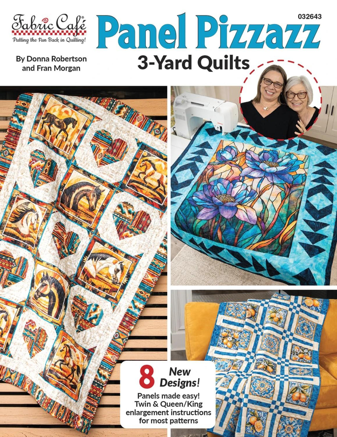 Panel Pizzazz 3-Yard Quilts by Fabric Cafe