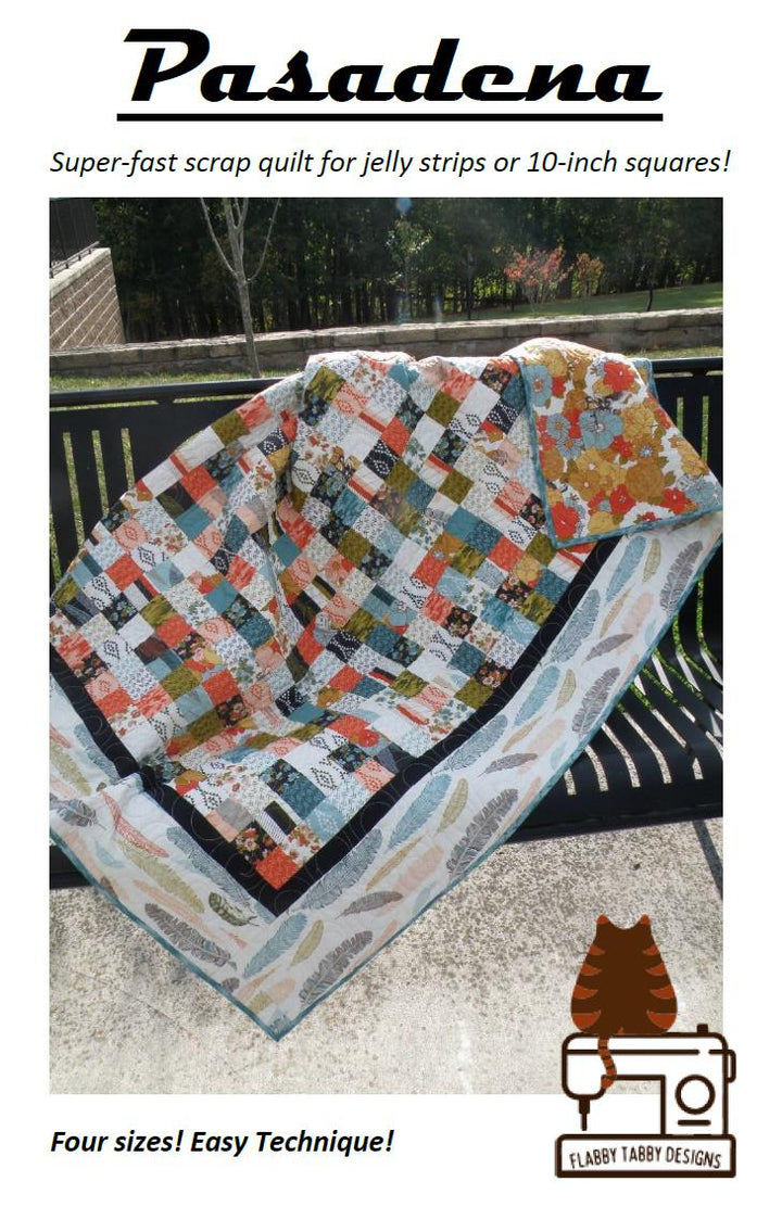 Pasadena Quilt Pattern - Scrap Quilts from Precuts!