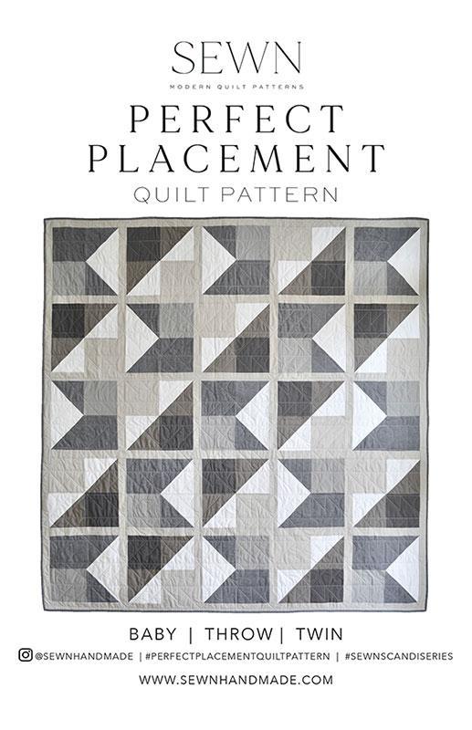Perfect Placement Quilt Pattern - Multiple Sizes – The Sewing Gallery