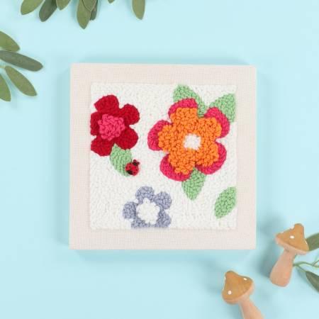 Petal Pop! Punch Needle Embroidery Kit # KPNK1014