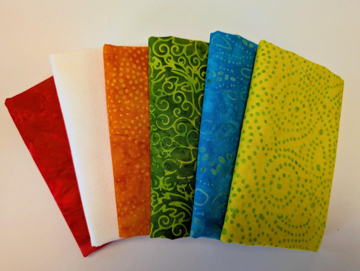Pot O' Luck Mini Mystery Bundle - Bright Batiks