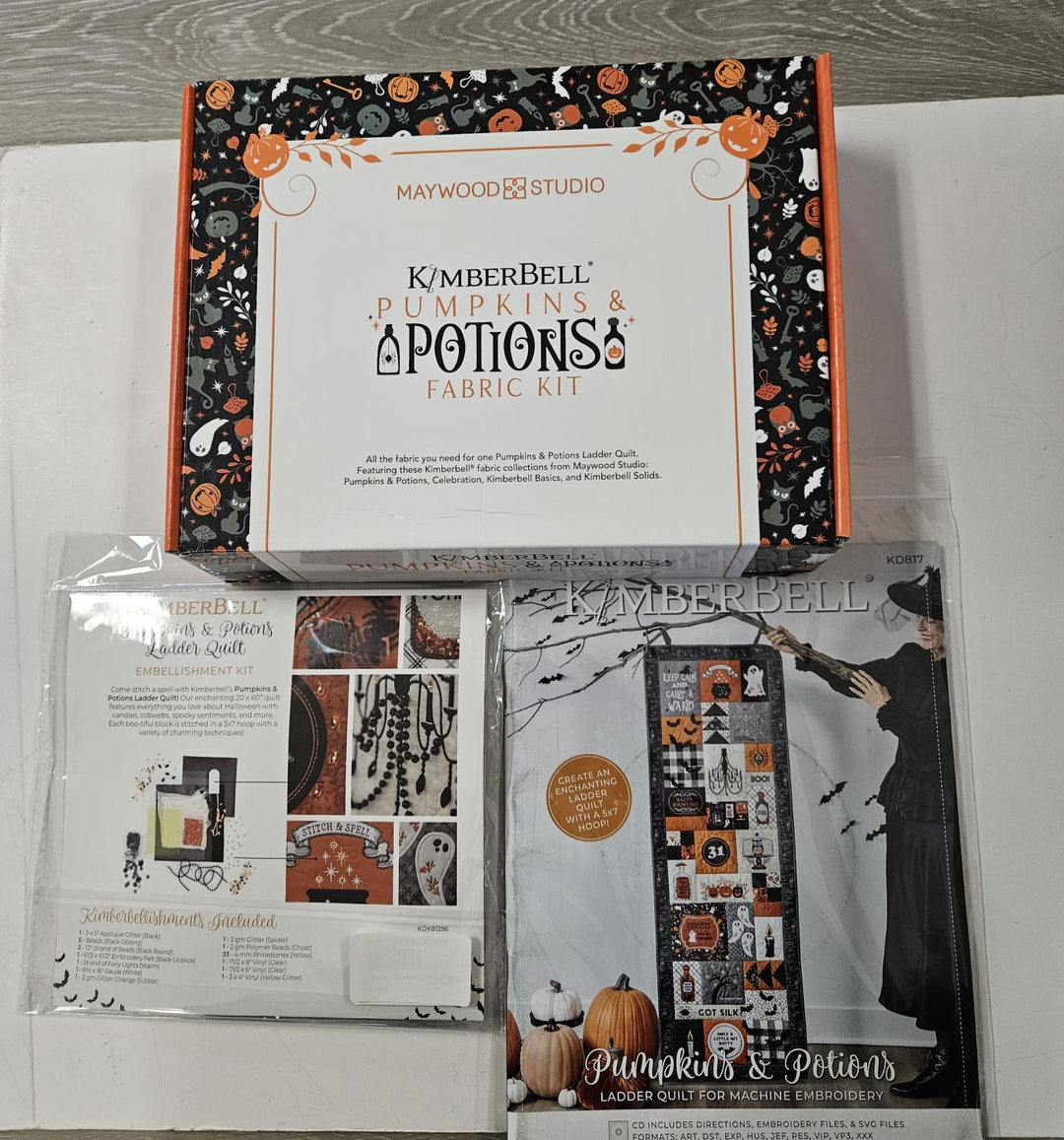 Pumpkin& Potions Ladder Bundle – The Sewing Gallery