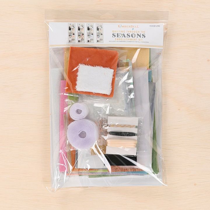 Quilting Through the Seasons Embellishment Kit # KDKB1290
