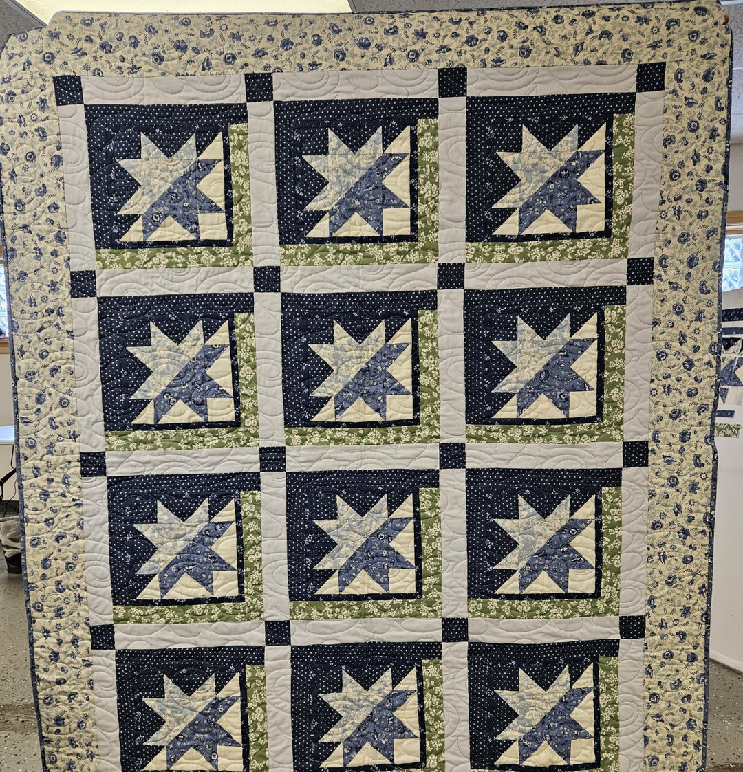 Rising Star Quilt Sample