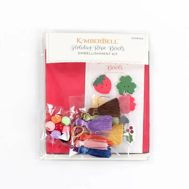 Holiday Rope Bowls Embellishment Kit # KDKB1306