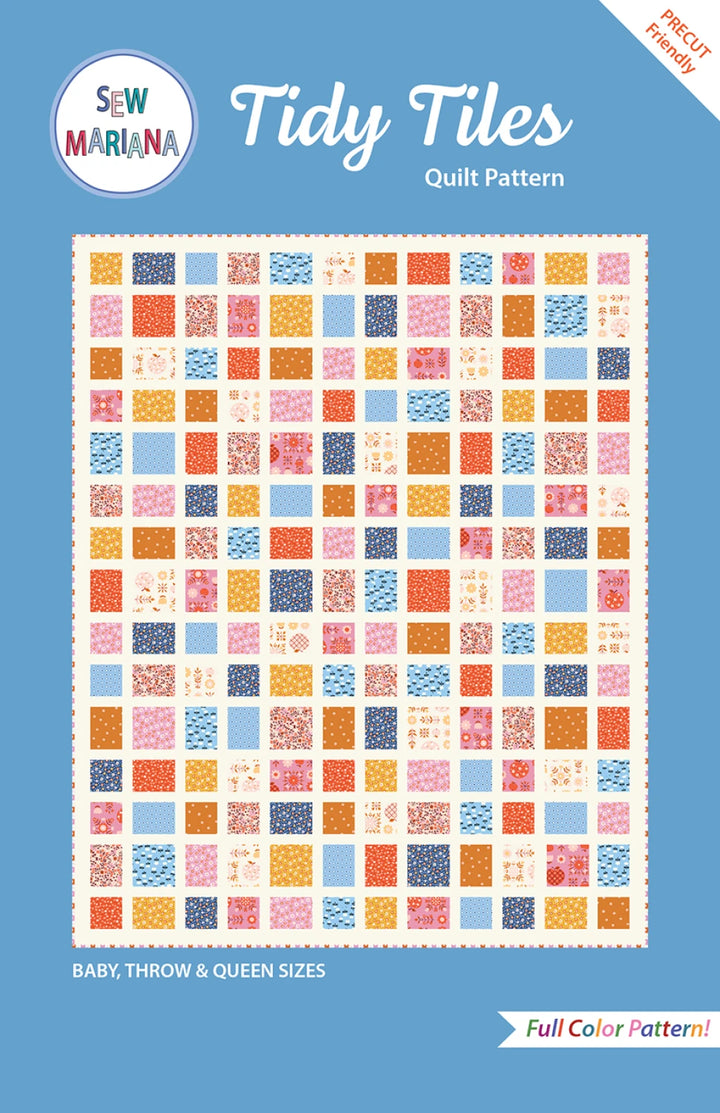 Tidy Tiles Quilt # SMA-116