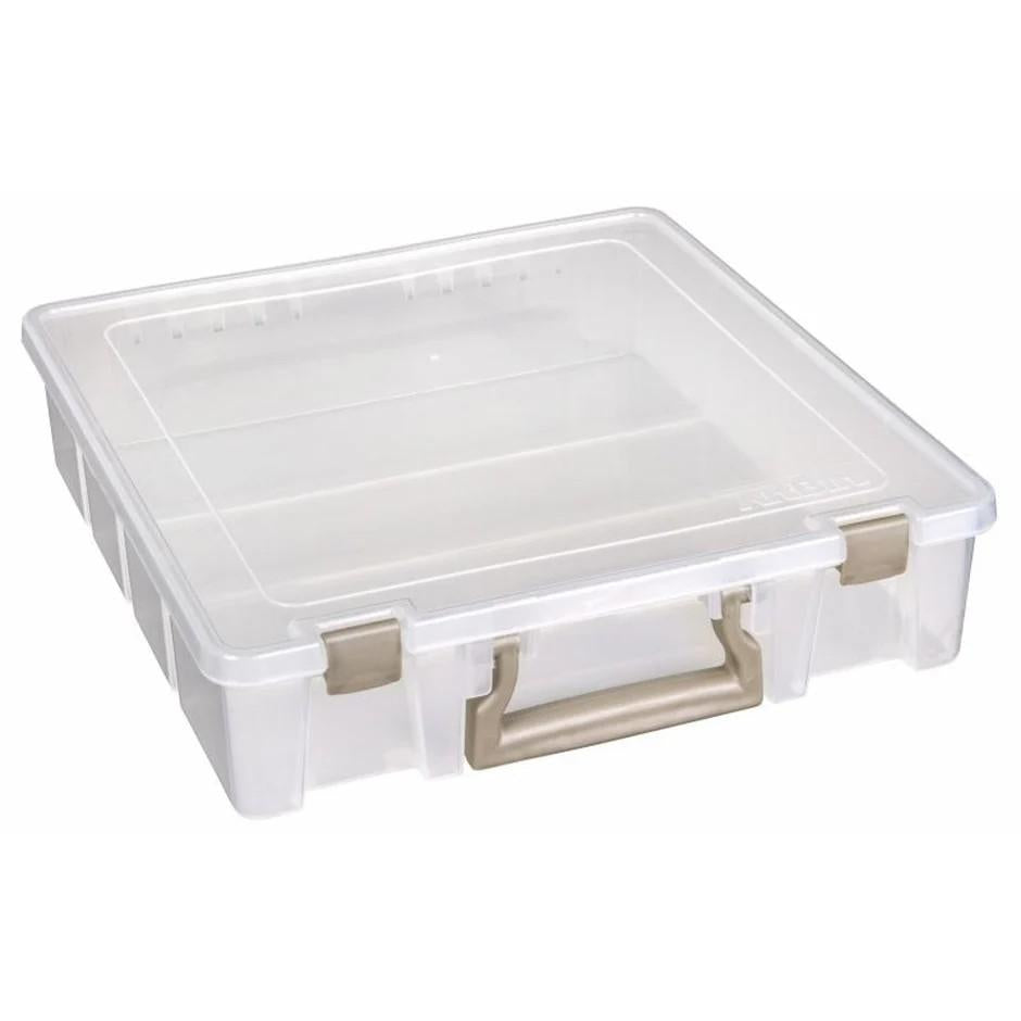 Single Compartment Super Satchel Box Clear Project Box