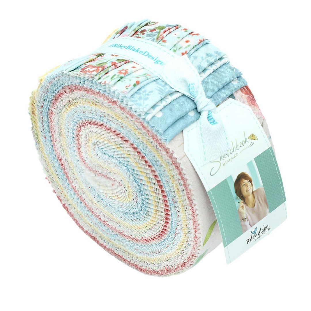Sketchbook Jelly Roll - Lisa Audit for Riley Blake