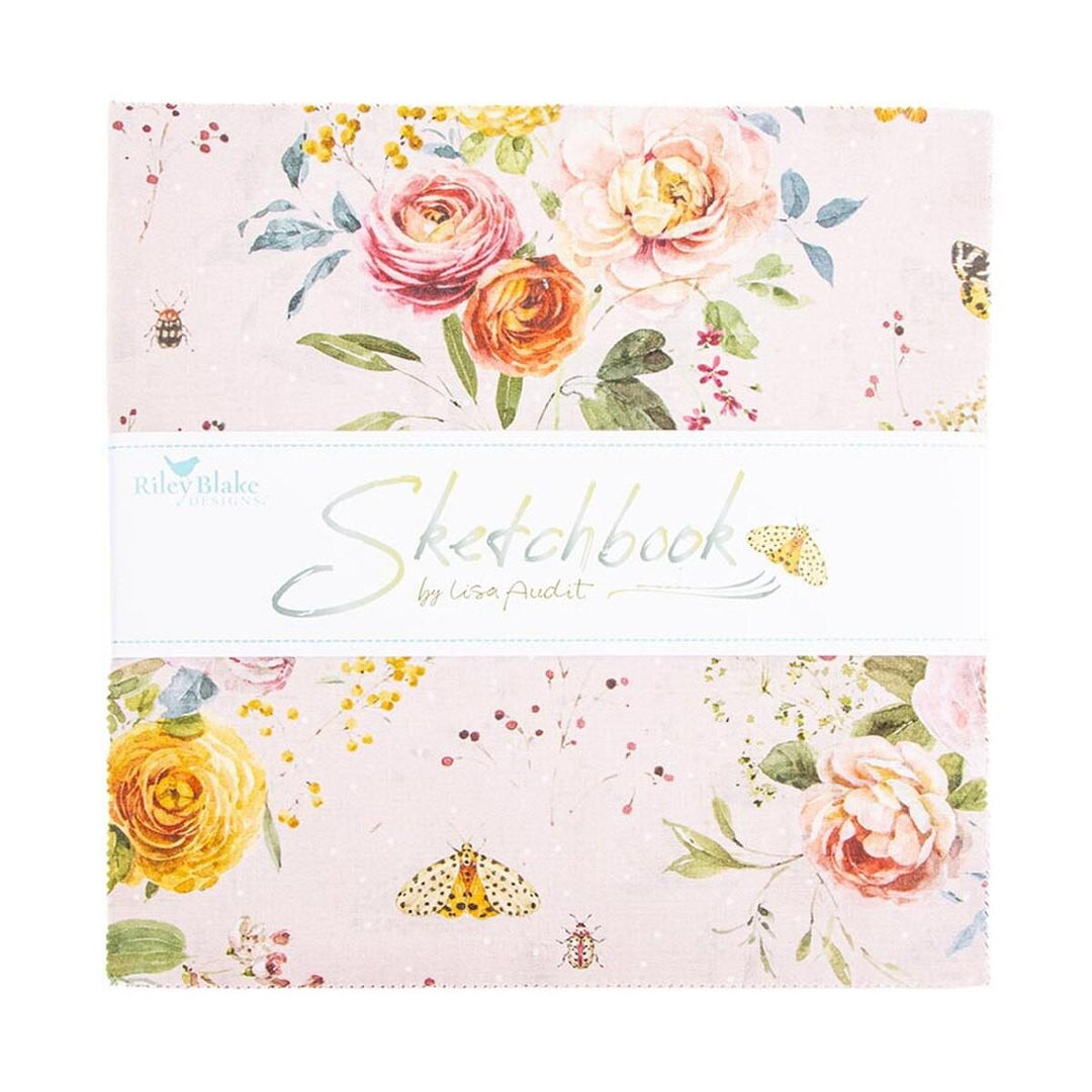 Sketchbook Layer Cake - Lisa Audit for Riley Blake