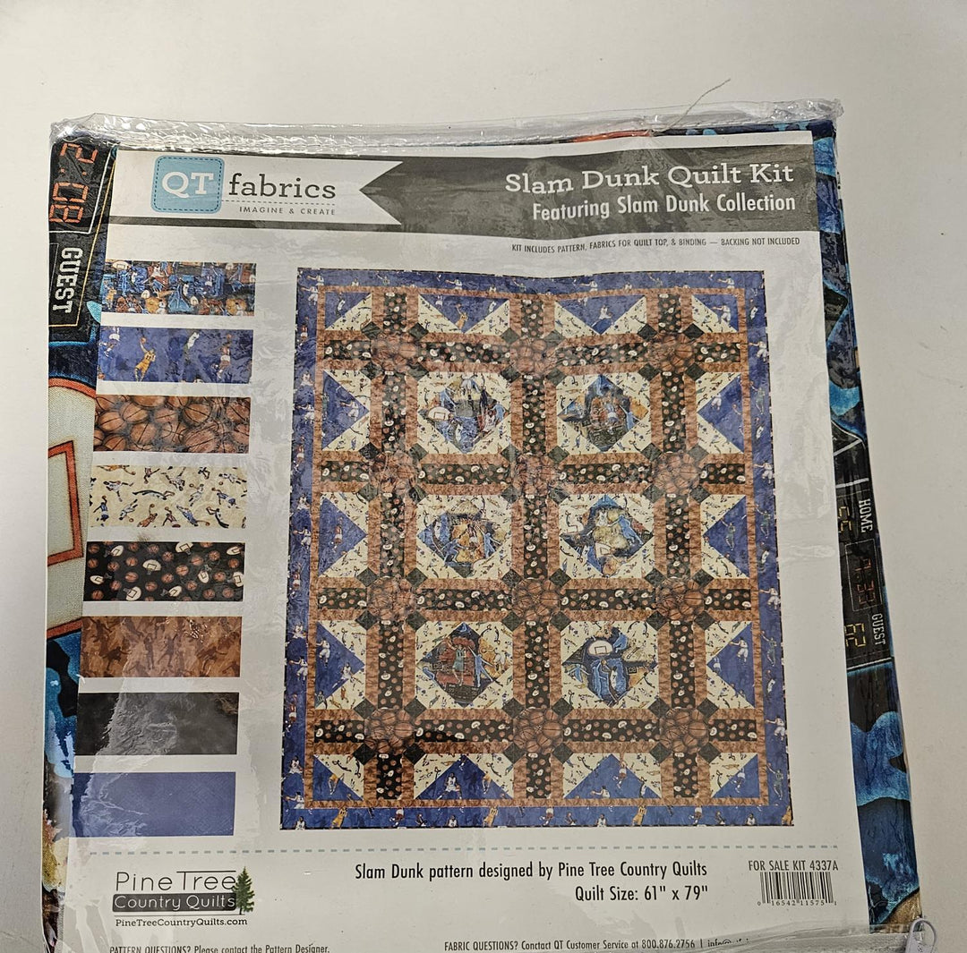 Slam Dunk Quilt Kit by Pine Tree Country Quilts