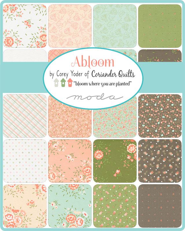 Abloom Charm Pack by Corey Yoder of Coriander Quilts