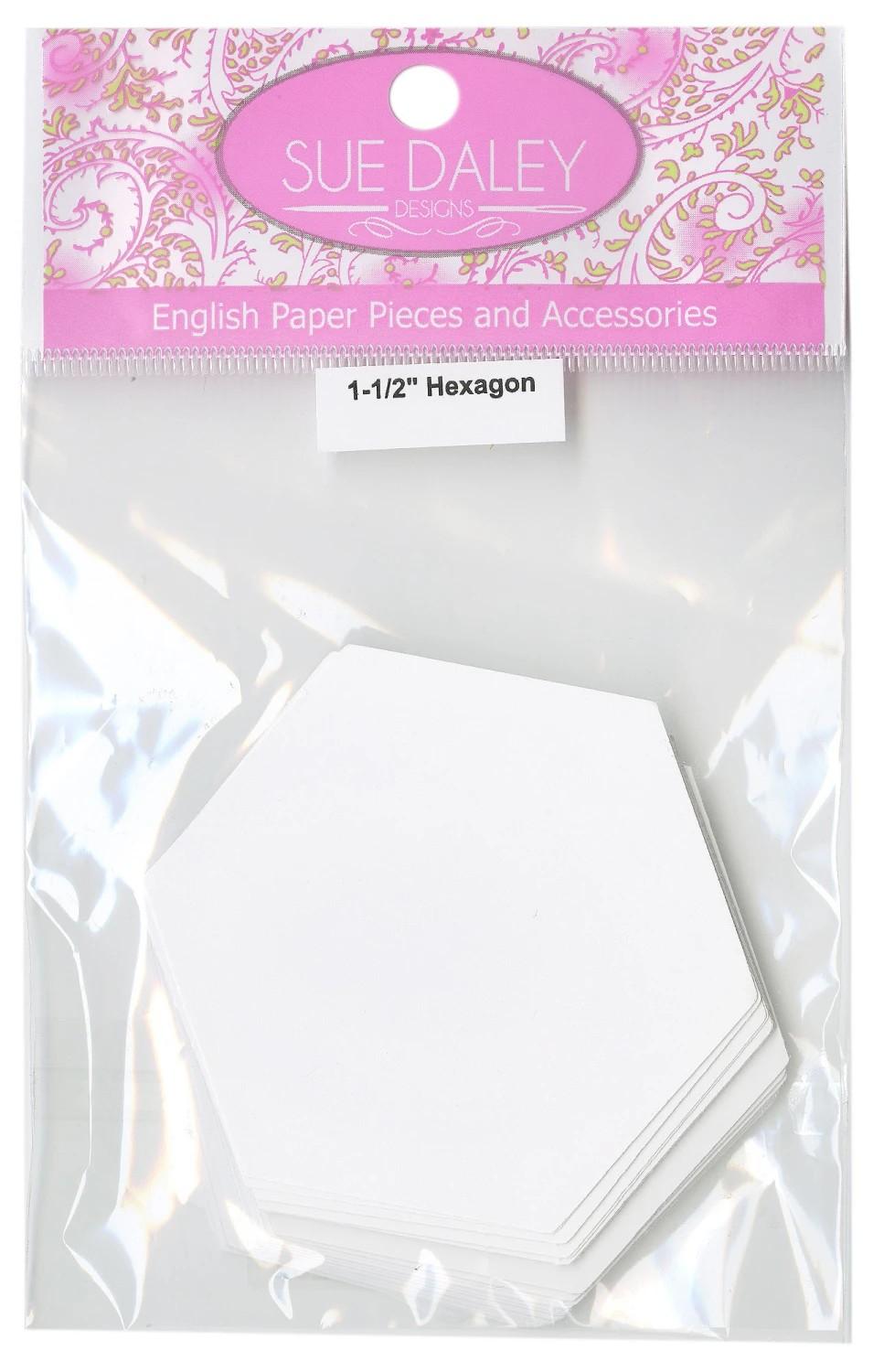 Sue Daley Designs 1 1/2" Hexagon Papers