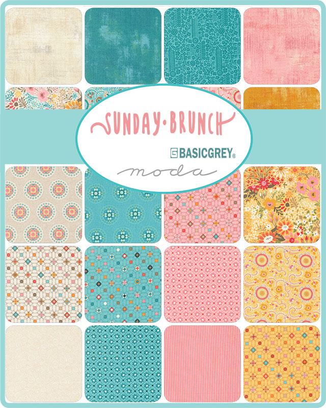 Sunday Brunch Charm Pack 30750PP Moda Precuts#1