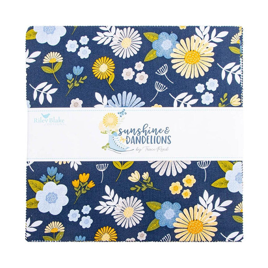 Sunshine & Dandelions - Layer Cake - Riley Blake