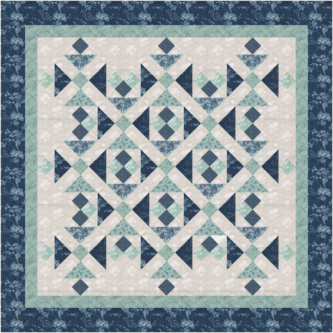 Star-laced Wings Quilt Pattern