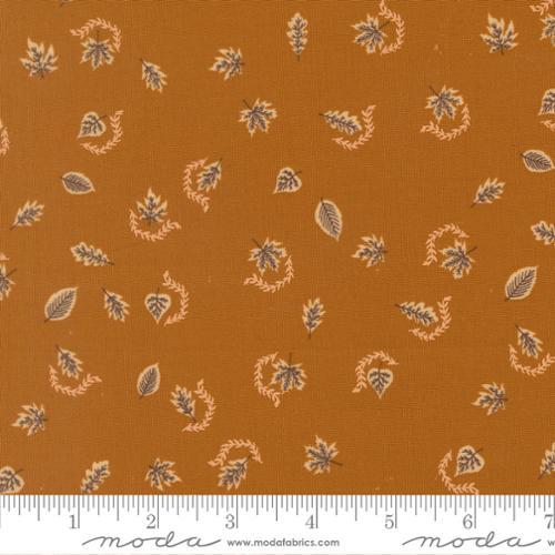 Windfall - Autumn Breeze Leaves in Caramel 45657 18 Moda