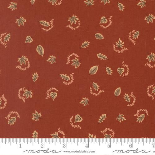 Windfall Rust - Autumn Breeze Leaves in Rust 45657 15 Moda