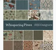 M50 Gaelic Charm Mystery Quilt Kit - Whispering Pines