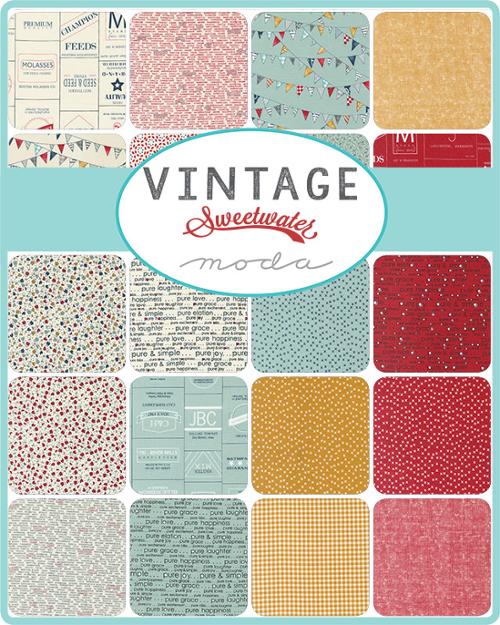 Vintage Charm Pack 55650PP Moda Precuts#1