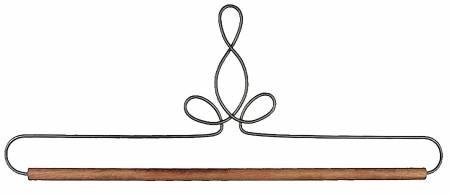 12in Powder Coated Heirloom Hanger - The Sewing Gallery