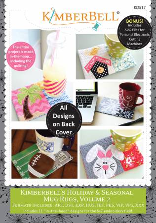 Kimberbell MugRug 5CD Bundle