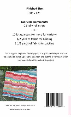 A Tricky Path Jelly Roll Quilt Pattern