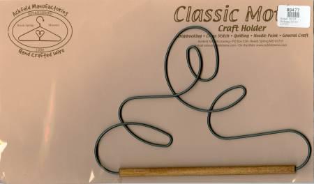 8in Crazy Loop W/Dowel Hanger Silver Tex - The Sewing Gallery