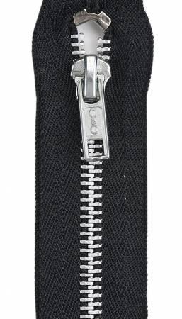 Aluminum Pocket Zipper 5in Black - The Sewing Gallery