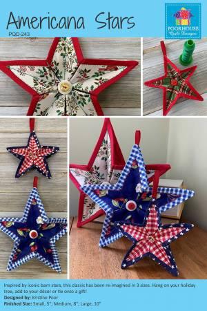 Americana Stars Pattern - Three sizes!