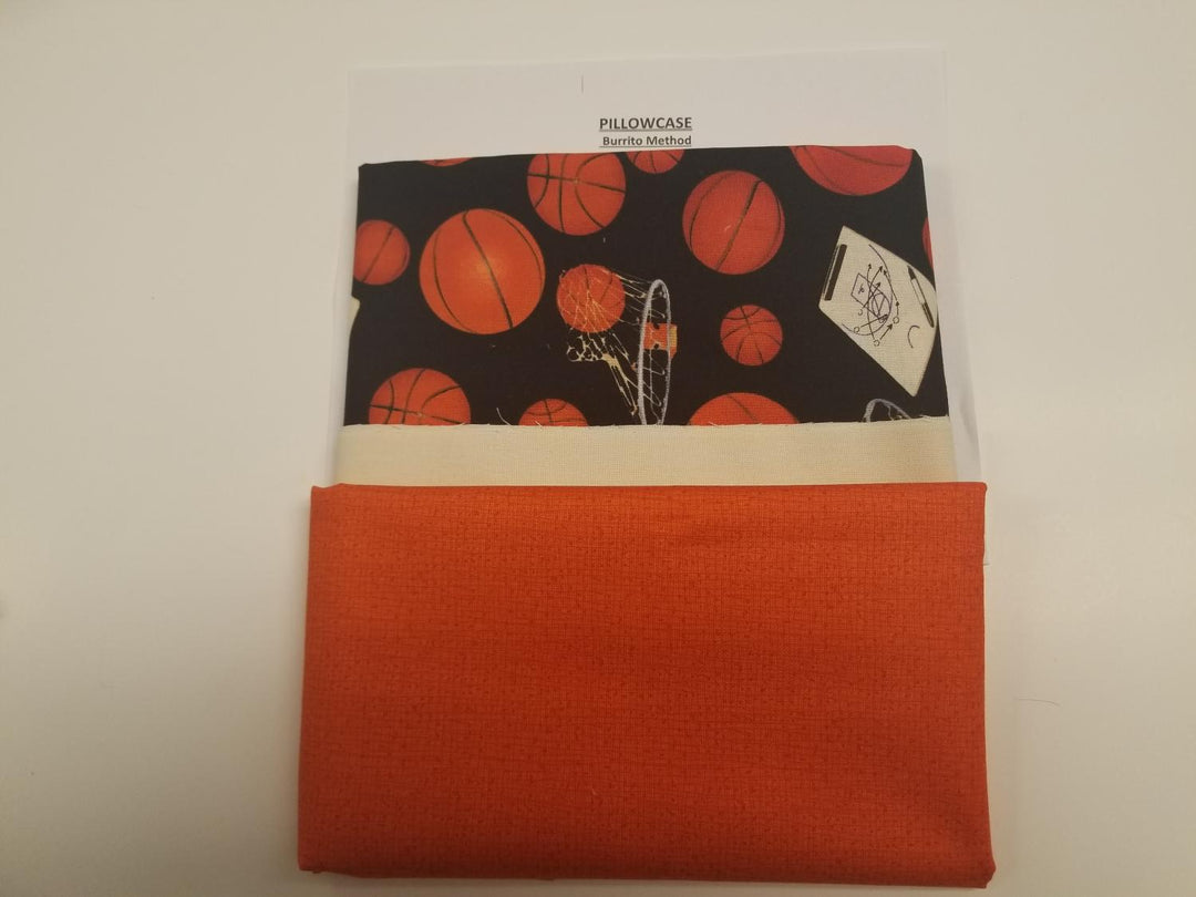 Basketball Pillowcase - The Sewing Gallery