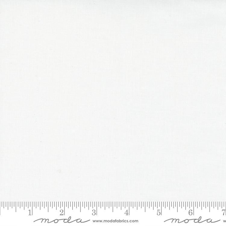 Bella Silky Solids by Moda in Chantilly Off White