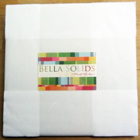 Bella Solids Layer Cake White - The Sewing Gallery