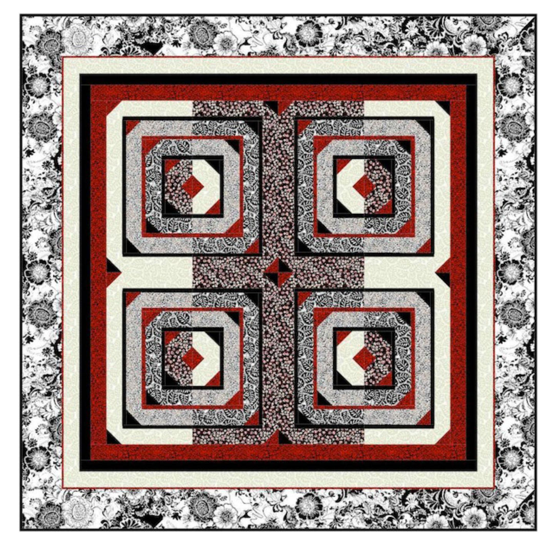 Black Tie Affair Quilt Pattern - The Sewing Gallery