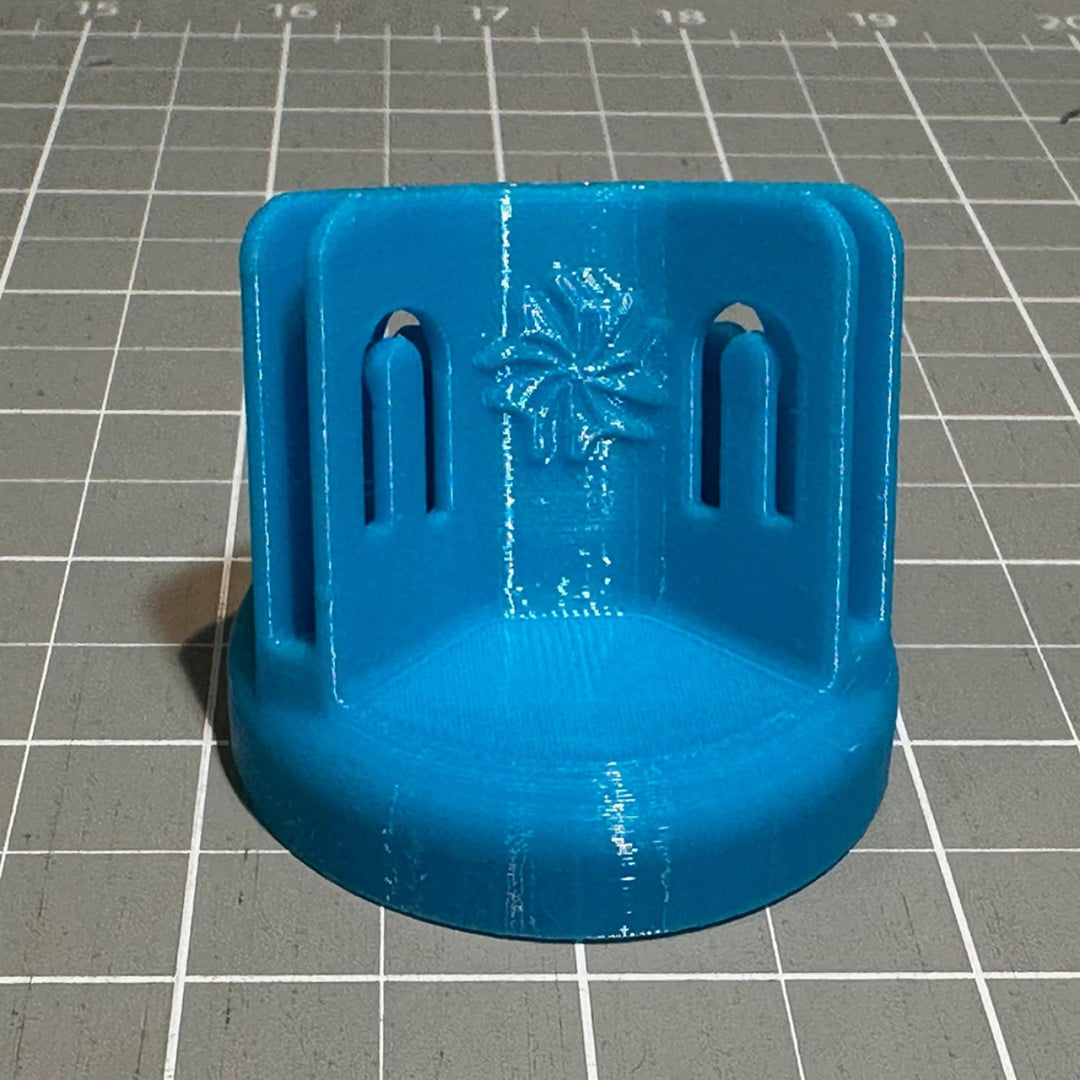 Blue Pattern Stand by Purple Hobbies