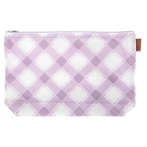 Burlap Mad for Plaid Projct Bag ISE 836 Its Sew Emma#1