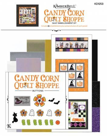 Candy Corn Quilt Shoppe Embellishment Kit - The Sewing Gallery