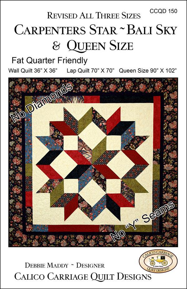 Carpenters Star/Bali Sky - The Sewing Gallery
