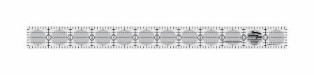 Creative Grid 1"x12" Ruler - The Sewing Gallery