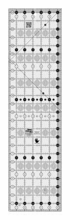 Creative Grids Left Handed Quilt Ruler 6-1/2in x 24-1/2in - The Sewing Gallery