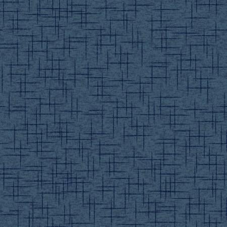 Deep Navy Linen Texture # 9399M-N