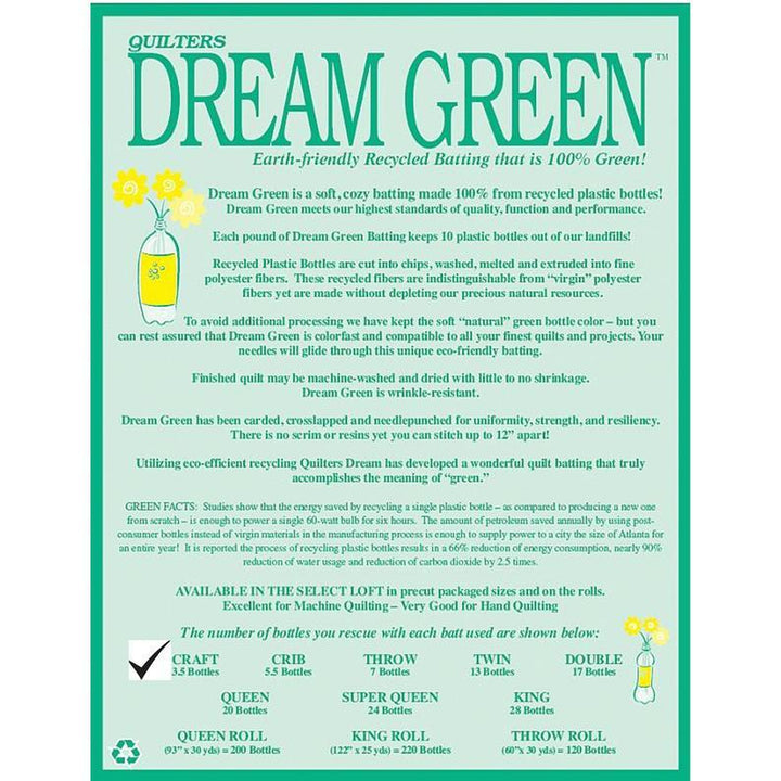 Dream Green Craft - The Sewing Gallery