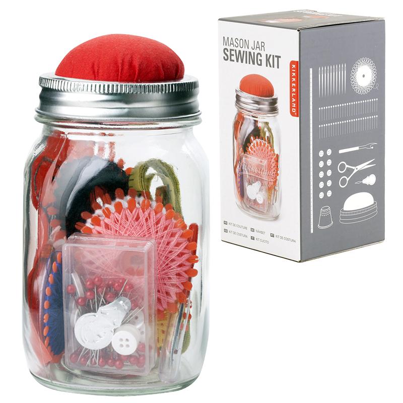 Mason Jar Sewing Kit - The Sewing Gallery