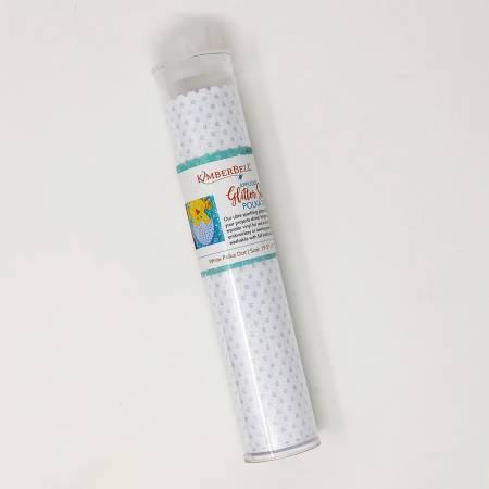 KB Glitter Sheet White Dots - The Sewing Gallery