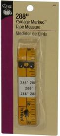 Dritz Flip It Tape Measure 3/4"x 144" (Flip to 288")