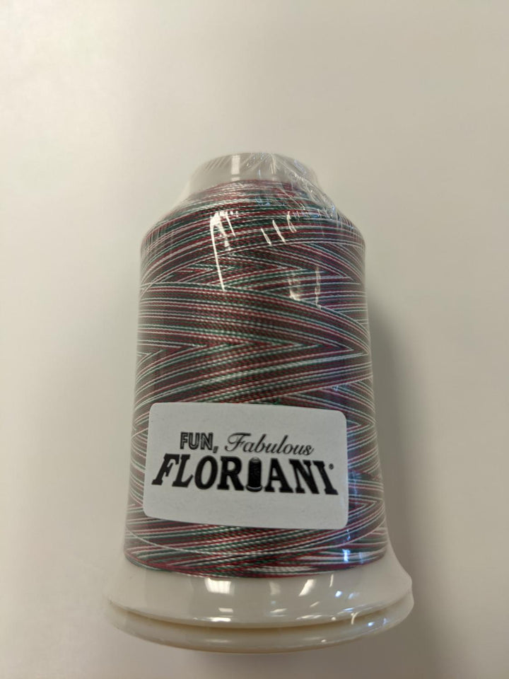 Floriani Varigated Embroidery Thread Camo VXMS Christmas