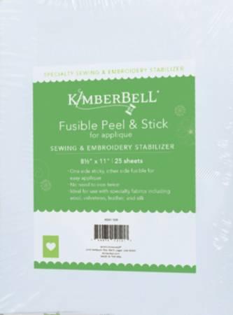 Fusible Peel & Stick For Easy Applique 8-1/2in x 11in 25pk - The Sewing Gallery