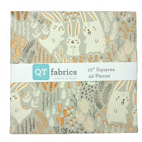 Hippity Hop Layer Cake by Quilting Treasures - Easter