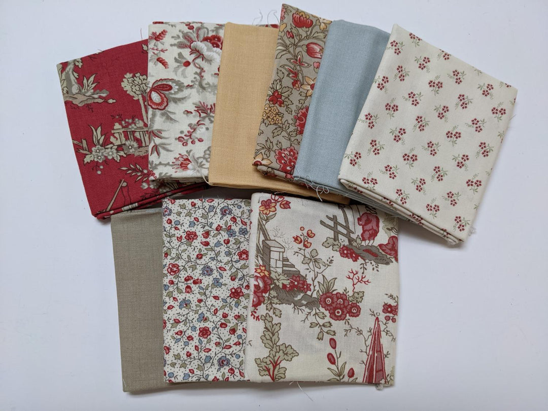 Jardin De Fleurs by Three Sisters Fat Quarter Bundle of 9