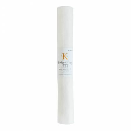 KB Embroidery Felt - Antique White