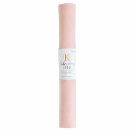 KB Embroidery Felt - French Pink - The Sewing Gallery